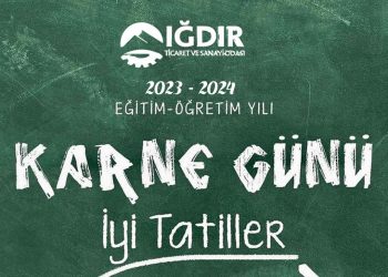 İyi tatiller sevgili öğrenciler??