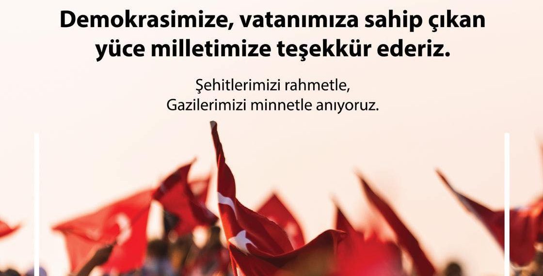 Destan yürekle yazıldı. #15 temmuz