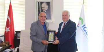 DİLUCU GÜMRÜK MÜDÜRÜNDEN VEDA ZİYARETİ..