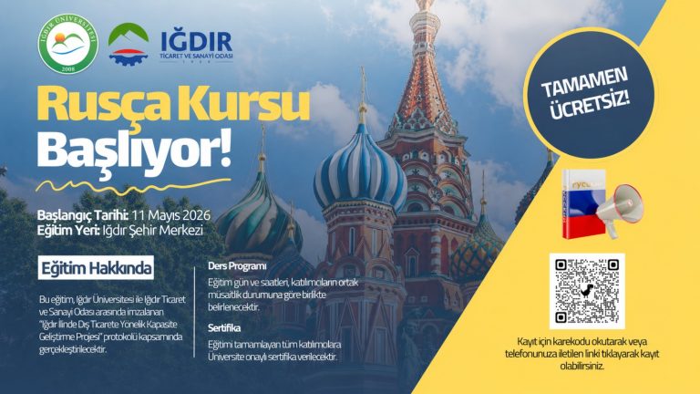 ​Rusça Kursu Eğitim Duyurusu
